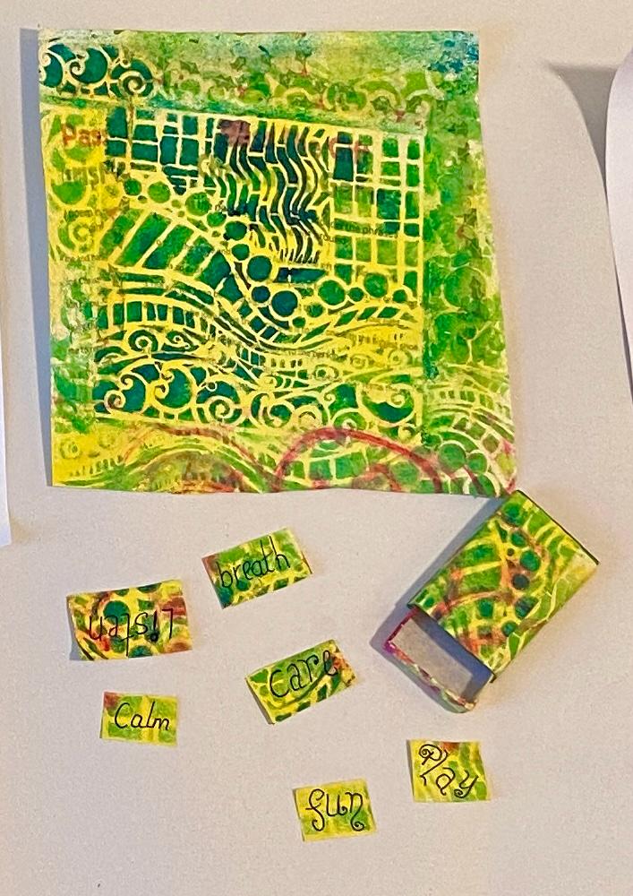 Printmaking on 9th Jan 2025
